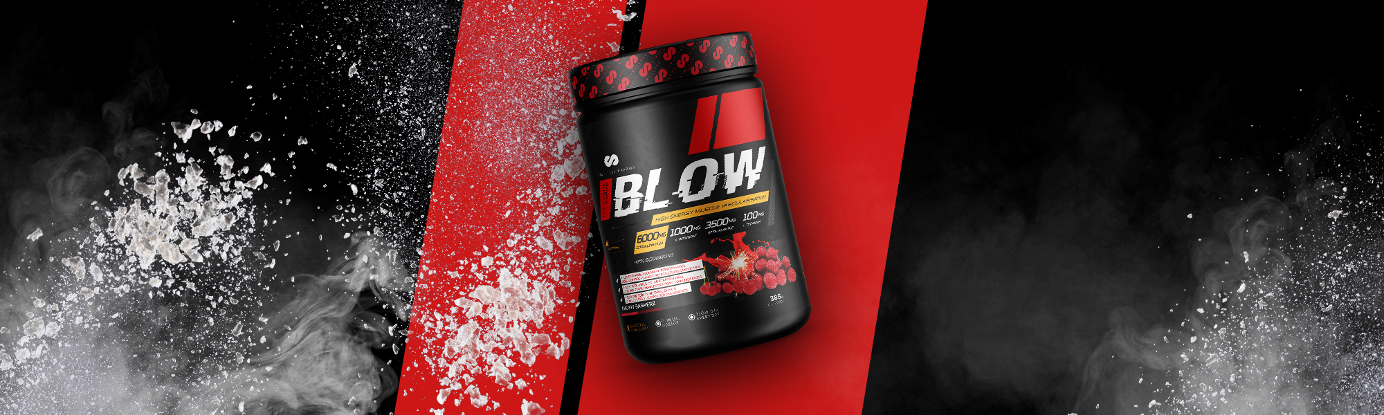 BLOW PreWorkout High Energy Muscle Vascularisation Limitless