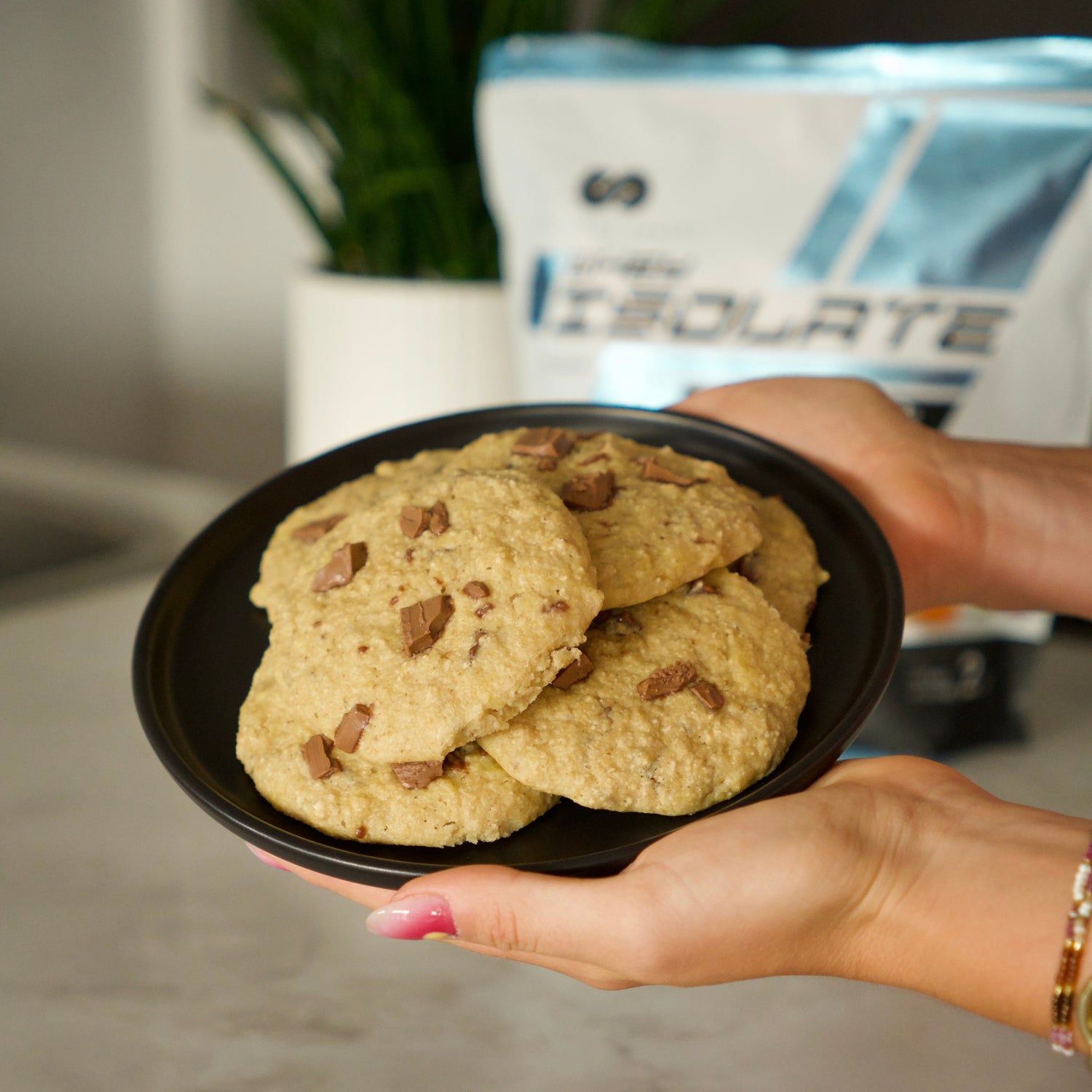 BANANA BREAD PROTEIN COOKIES