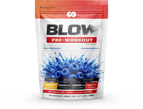 BLOW PRE-WORKOUT Blue Raspberry