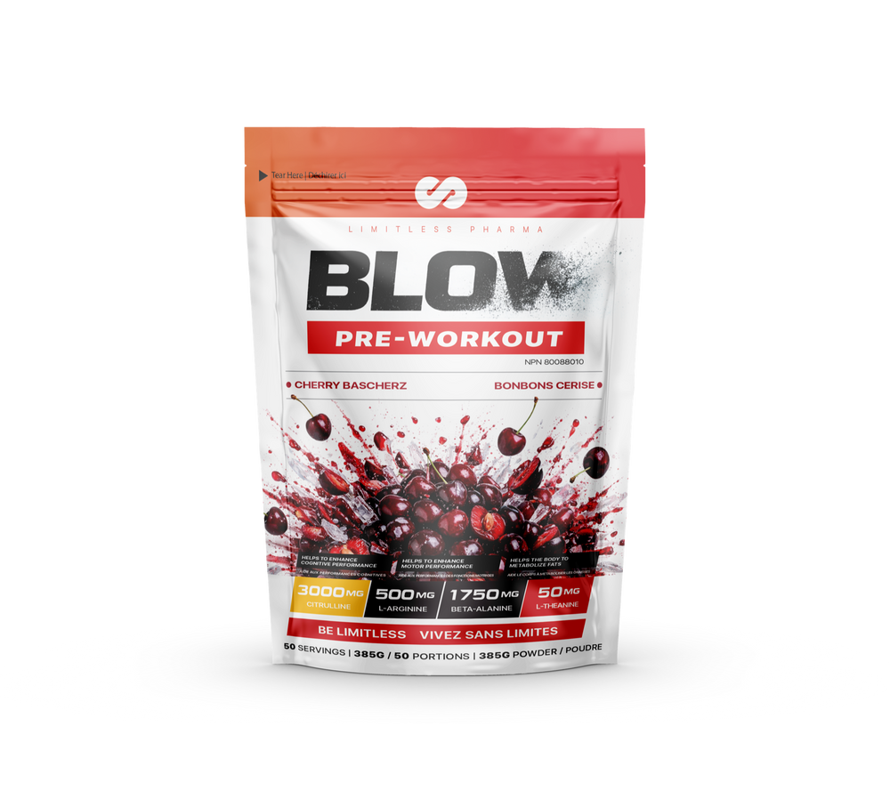 BLOW PRE-WORKOUT - Cherry Basherz - front