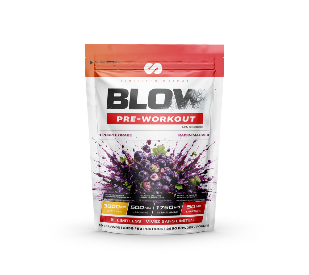 BLOW PRE-WORKOUT - Grape - front