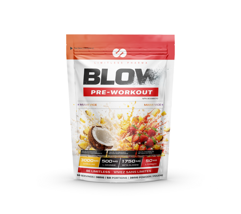 BLOW PRE-WORKOUT - Miami Vice - front