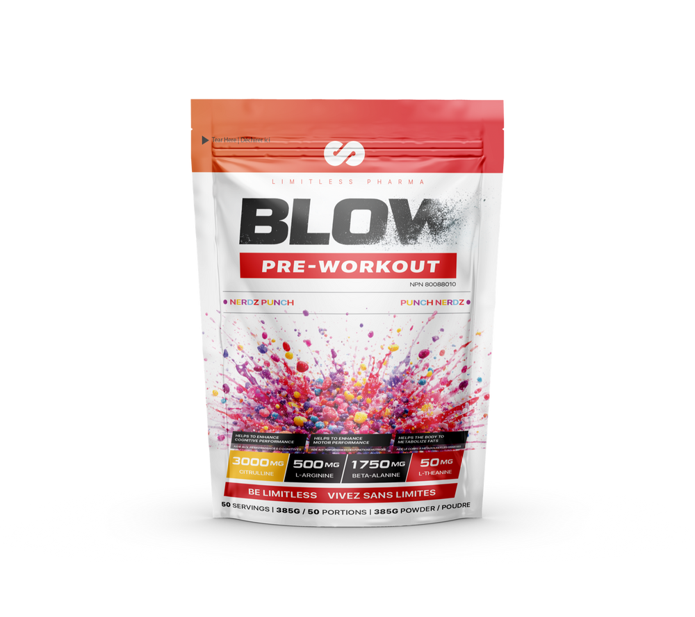 BLOW PRE-WORKOUT - Nerdz Punch - front