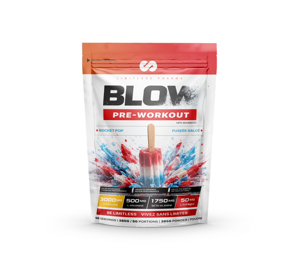 BLOW PRE-WORKOUT - Rocket Pop - front