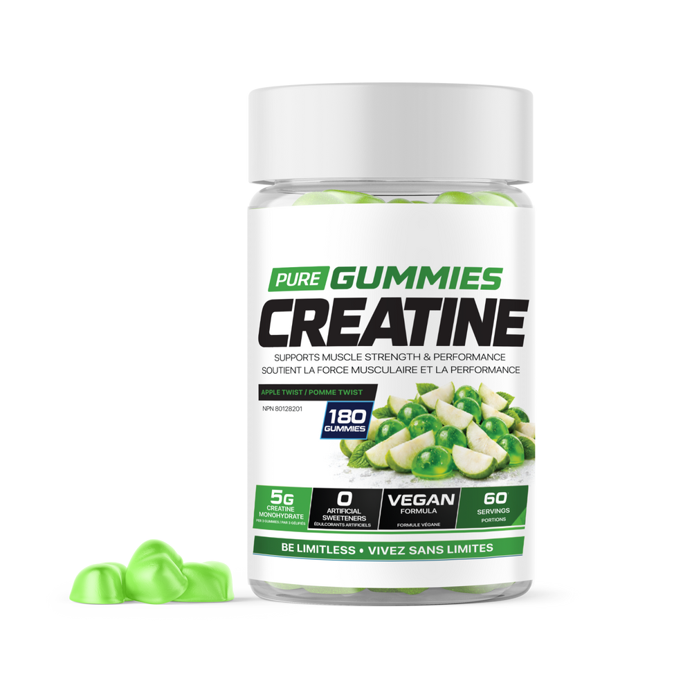 PURE GUMMIES (CREATINE) - Apple Twist - front