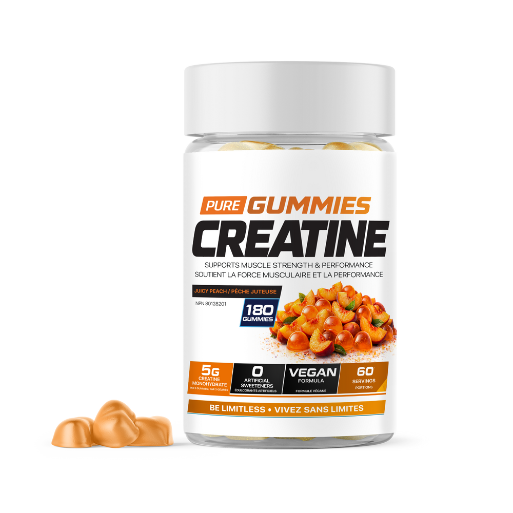 PURE GUMMIES (CREATINE) - Juicy Peach - front