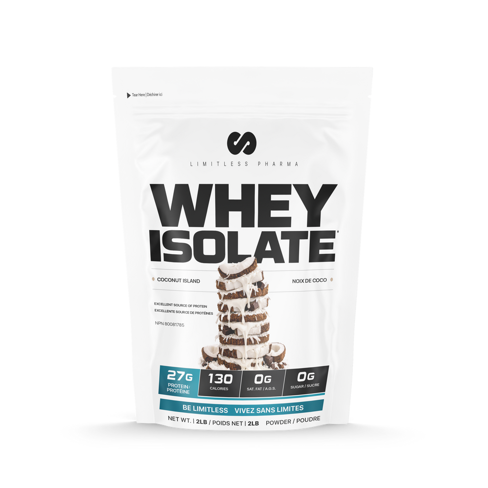 PURE WHEY ISOLATE 2 LB - Coconut Island - front