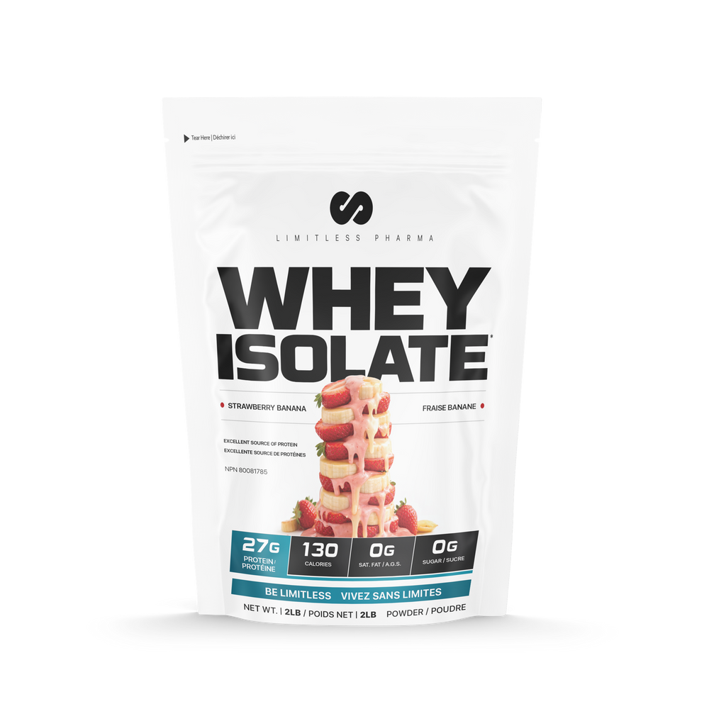 PURE WHEY ISOLATE 2 LB - Strawberry Banana - front