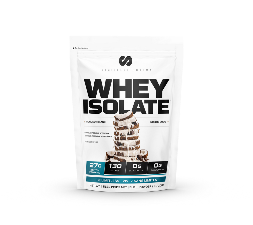 PURE WHEY ISOLATE 5 LB - Coconut Island - front