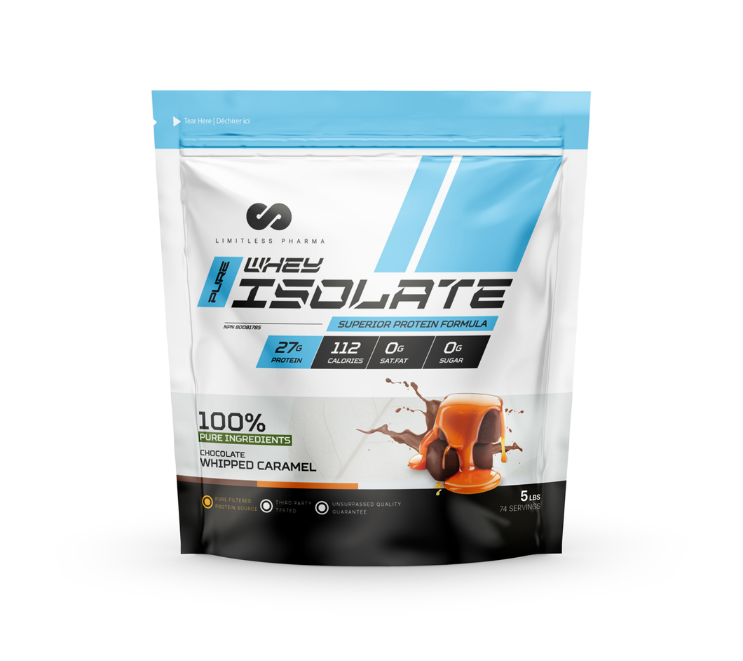 PURE WHEY ISOLATE 5LBS - Chocolate Whipped Caramel