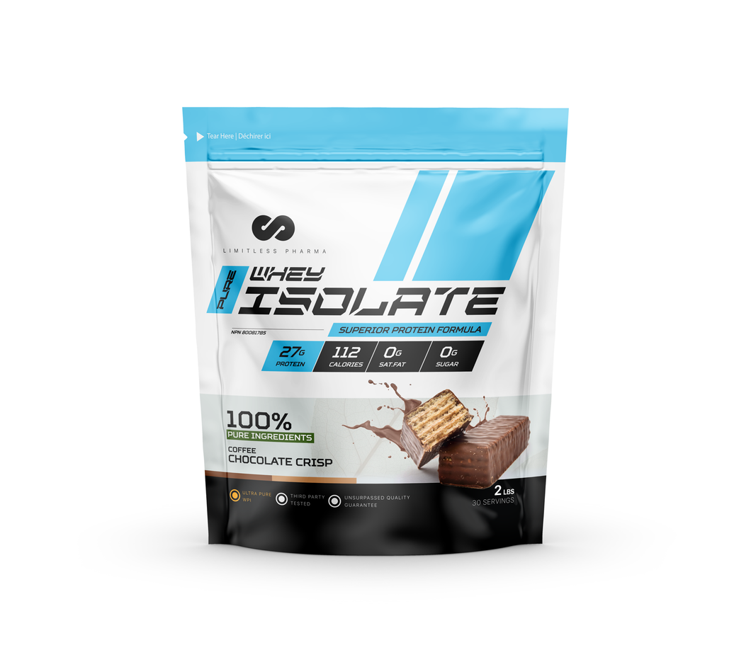 PURE WHEY ISOLATE 2LBS - Coffee Chocolate Crisp