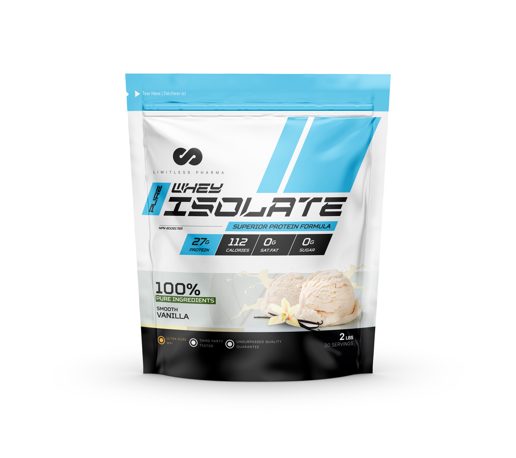 PURE WHEY ISOLATE 2LBS - Smooth Vanilla