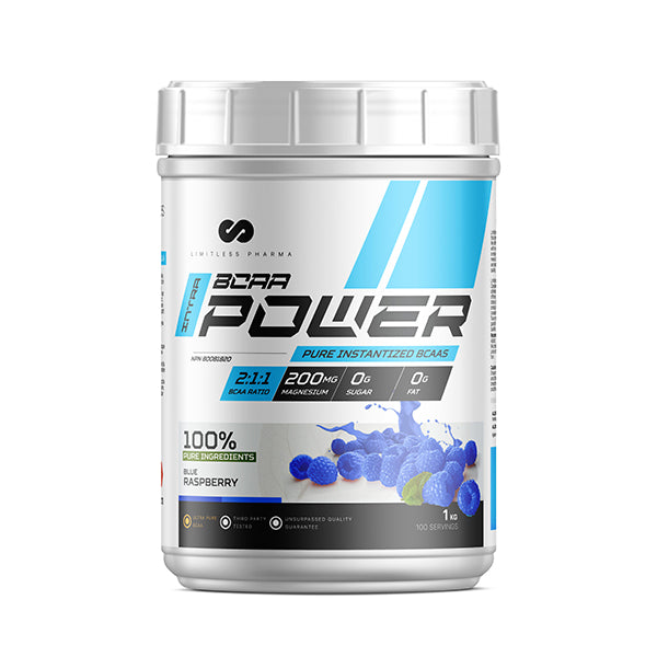 INTRA BCAA POWER 1KG - Blue Raspberry