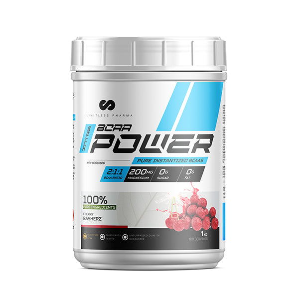 INTRA BCAA POWER 1KG - Cherry Basherz