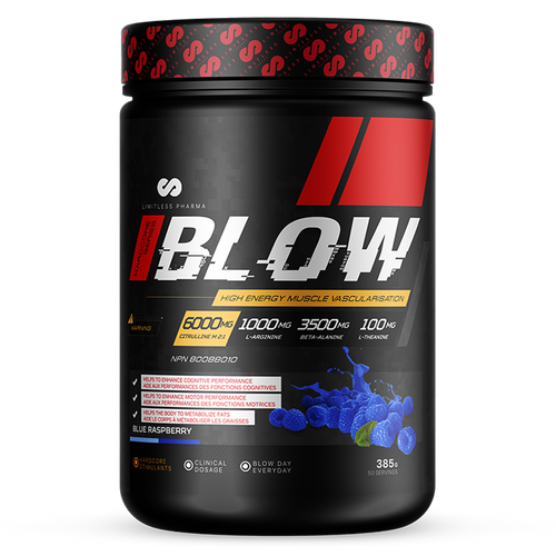 BLOW Pre-Workout - Blue Raspberry