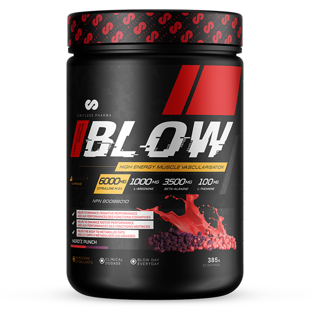 BLOW Pre-Workout - Nerdz Punch